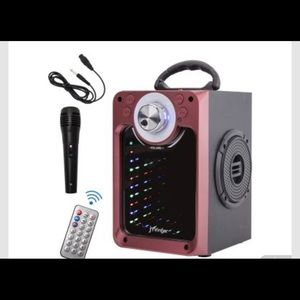 JMFinger Portable Bluetooth Speaker with Subwoofer